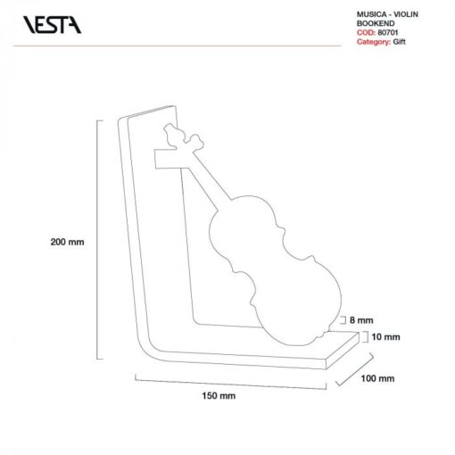 Serre livres - Musica Violino – Image 3